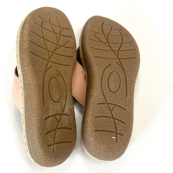 Croft and Barrow Roberta Pink Leather Flower Thong Sandals, Size 7 1/2 Med, NWT - Picture 6 of 9